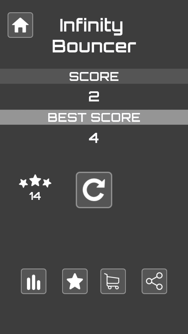 Android application Infinity Bouncer screenshort