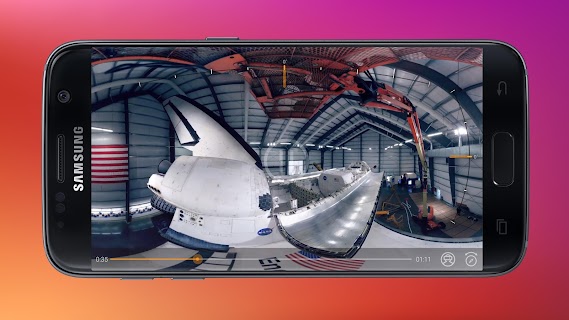 Samsung VR screenshot
