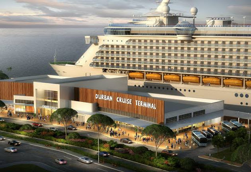 An artist's impression of the new Durban cruise terminal.