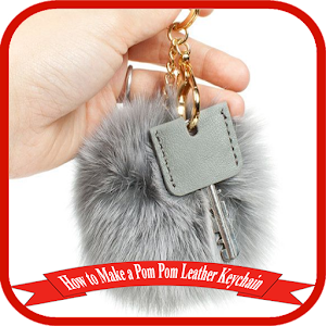 Download How to Make a Pom Pom Leather Keychain For PC Windows and Mac