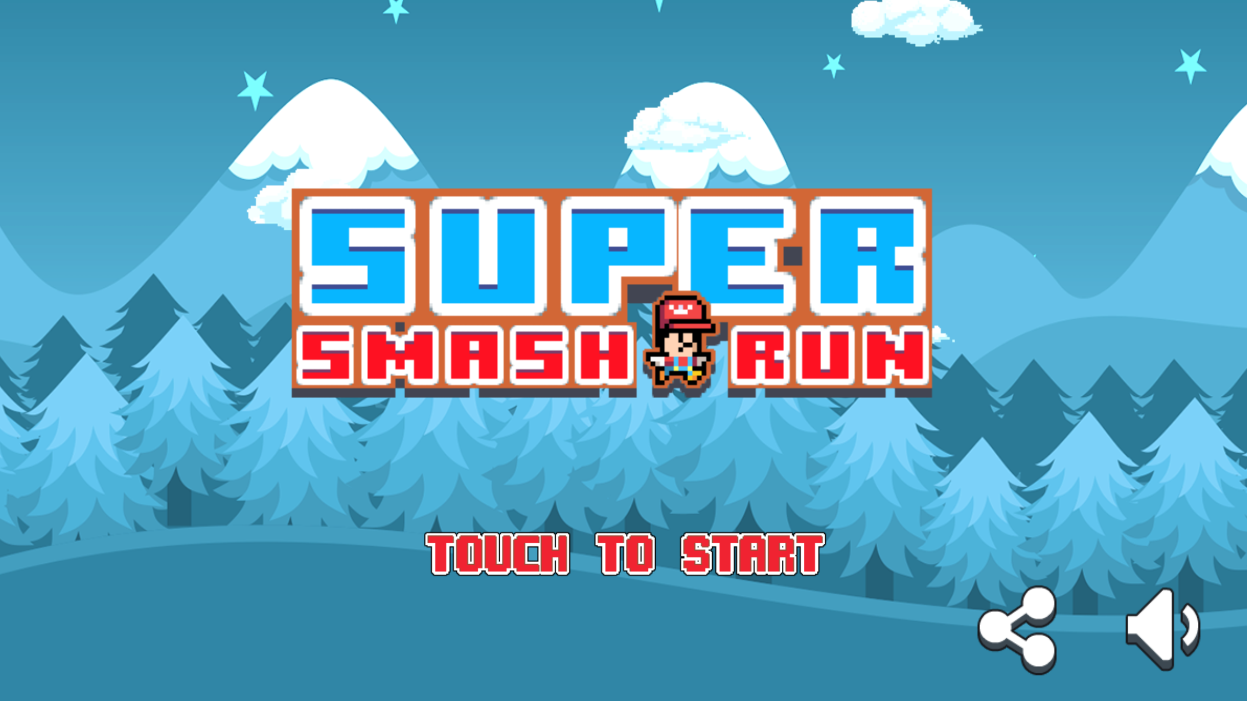 Android application Super Smash Run screenshort