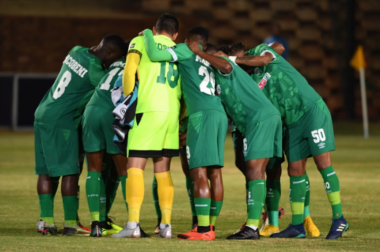 AmaZulu FC during the Absa Premiership match between Bidvest Wits and AmaZulu FC at Bidvest Stadium on August 29, 2018 in Johannesburg, South Africa.