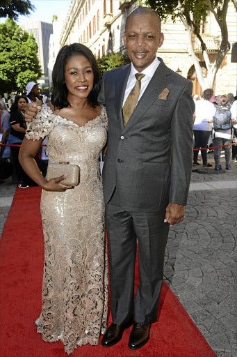 At this year’s state of the nation address, Pule Mabe, seen here with his wife, Hleki, was looking leaner than in previous years.