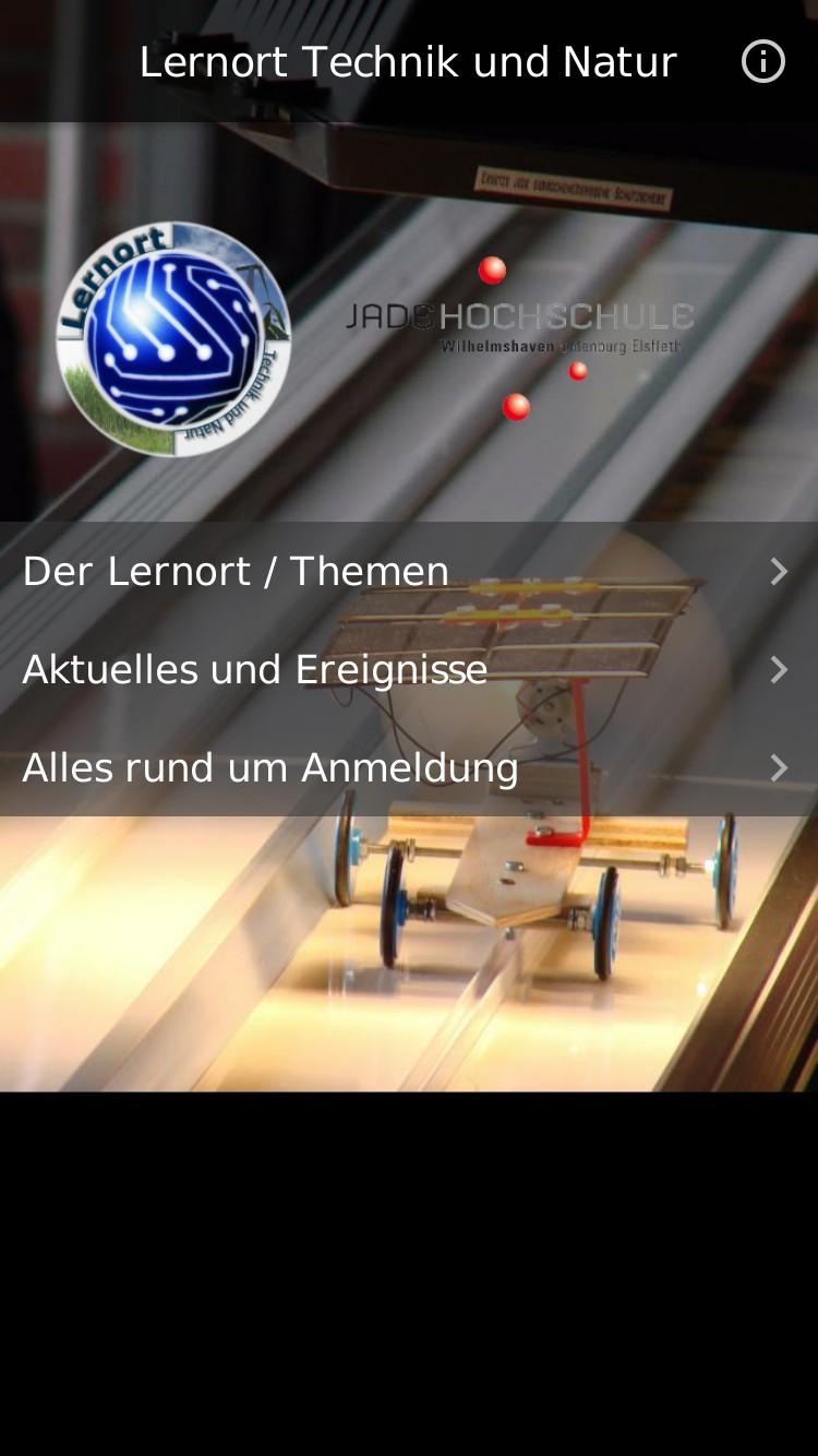 Android application Lernort Technik und Natur e.V. screenshort