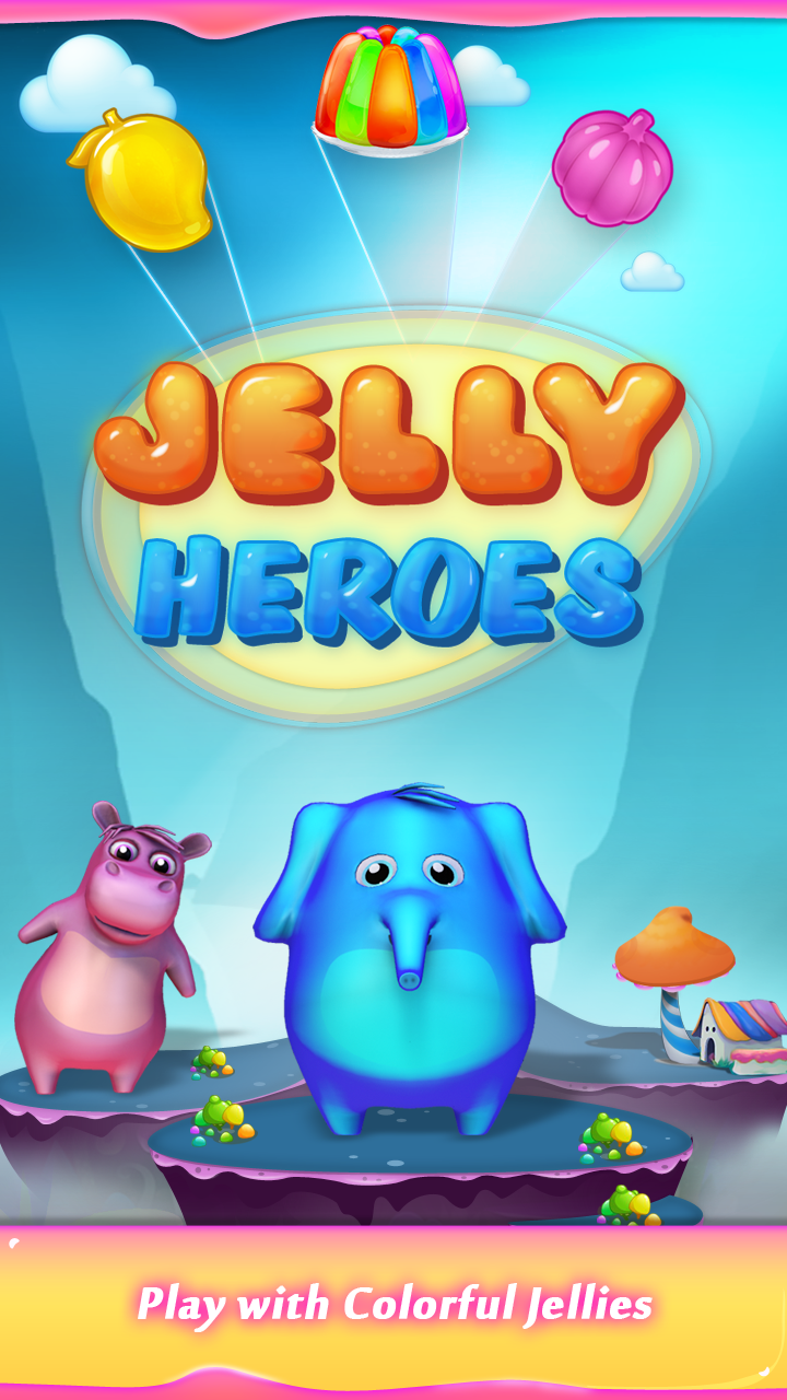 Android application Jelly Heroes screenshort