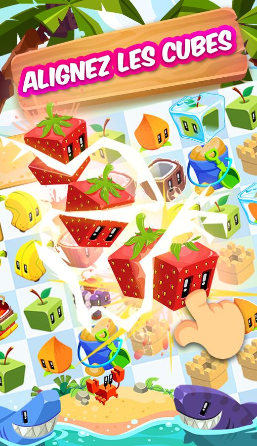 Android application Juice Cubes screenshort