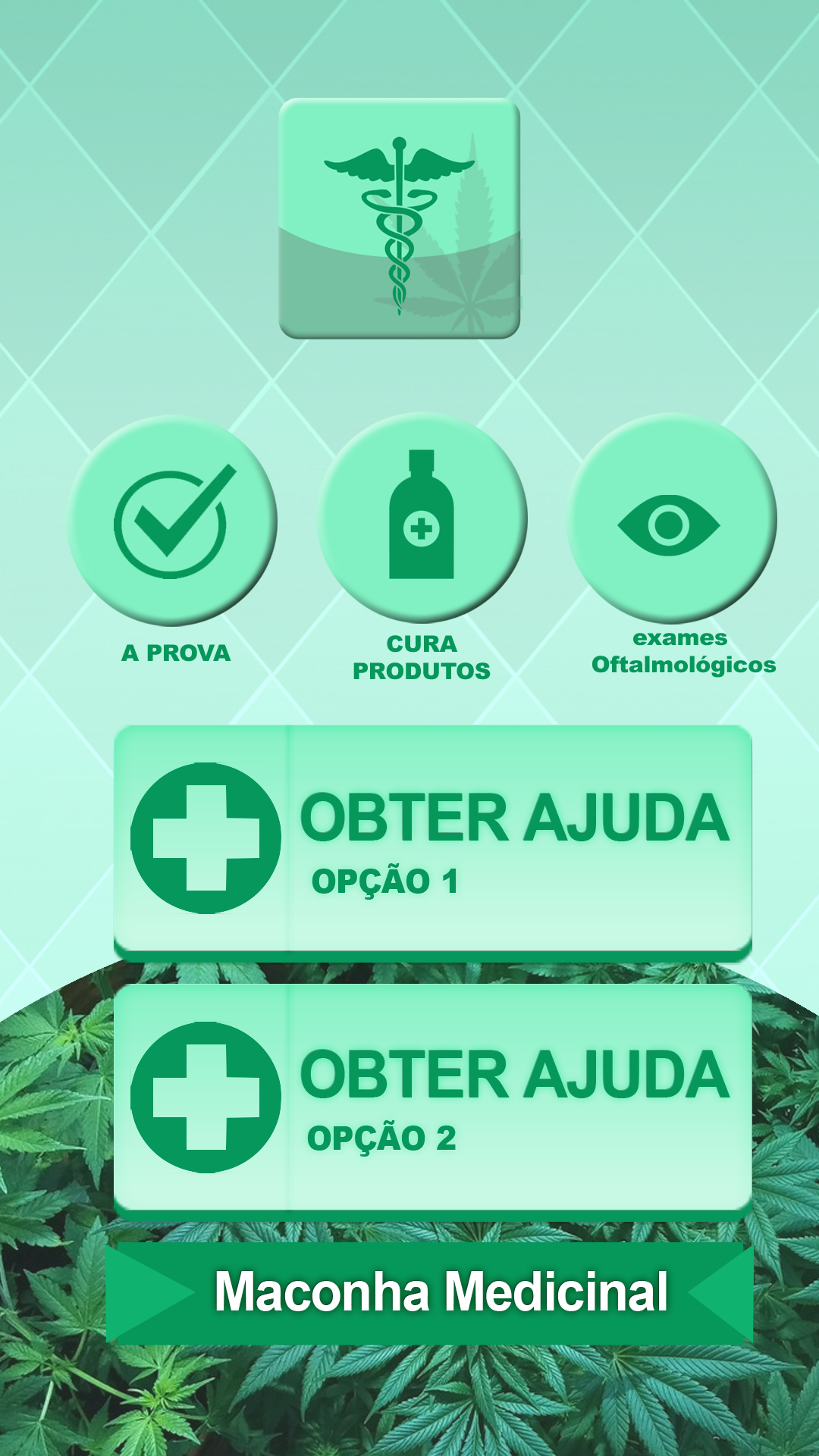 Android application Help HIV - Ajuda Guia HIV Cure screenshort