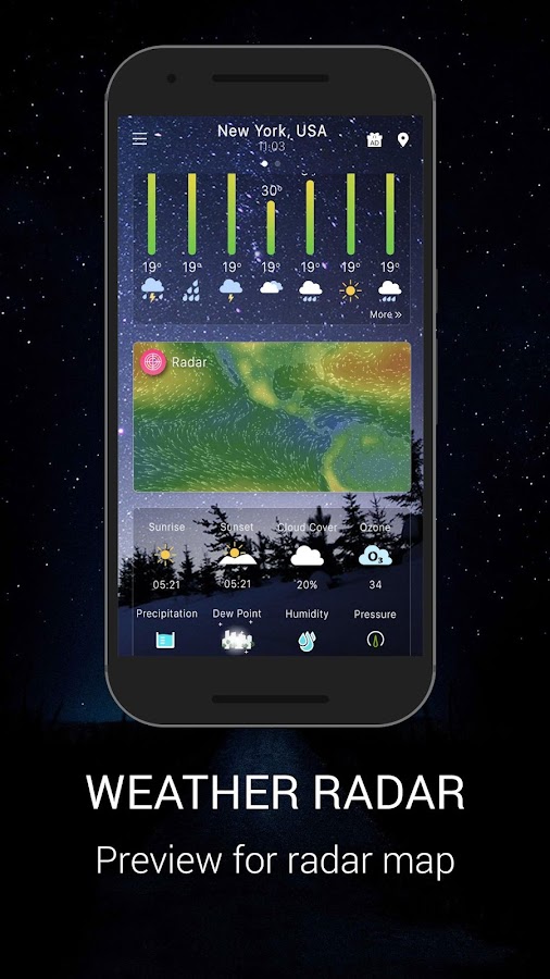 Weather Pro — приложение на Android