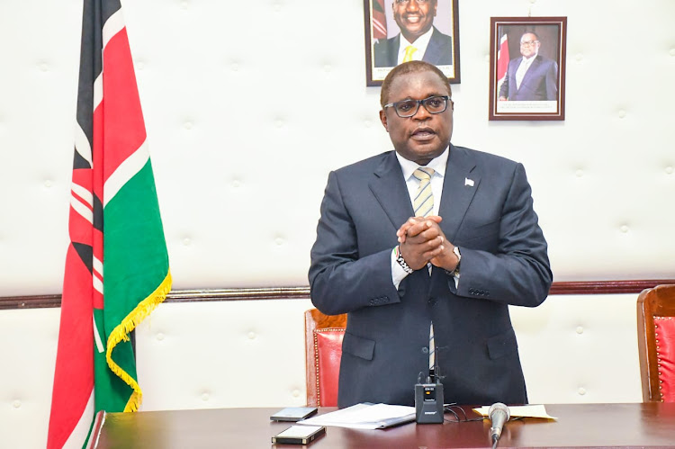 Bungoma governor Kenneth Lusaka on March,04,2024.