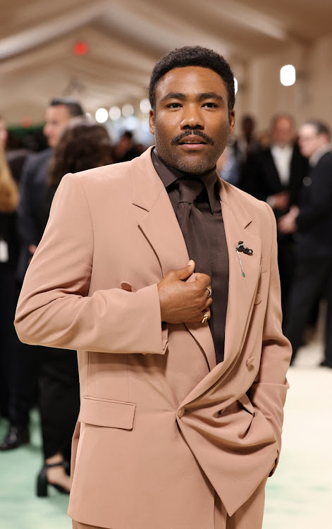 Donald Glover at the Met Gala.
