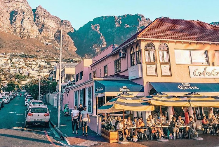 Cafe Capricé in Camps Bay was the scene of the 2017 shooting which led to eight alleged 27s gang members appearing in a Cape Town court on February 10 2021.