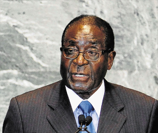 President Robert Mugabe. File photo.