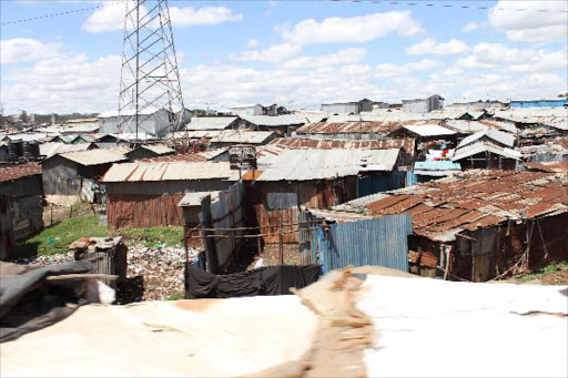 Mukuru slum. Three people died after inhaling fumes from a jiko on Wednesday. Photo/File