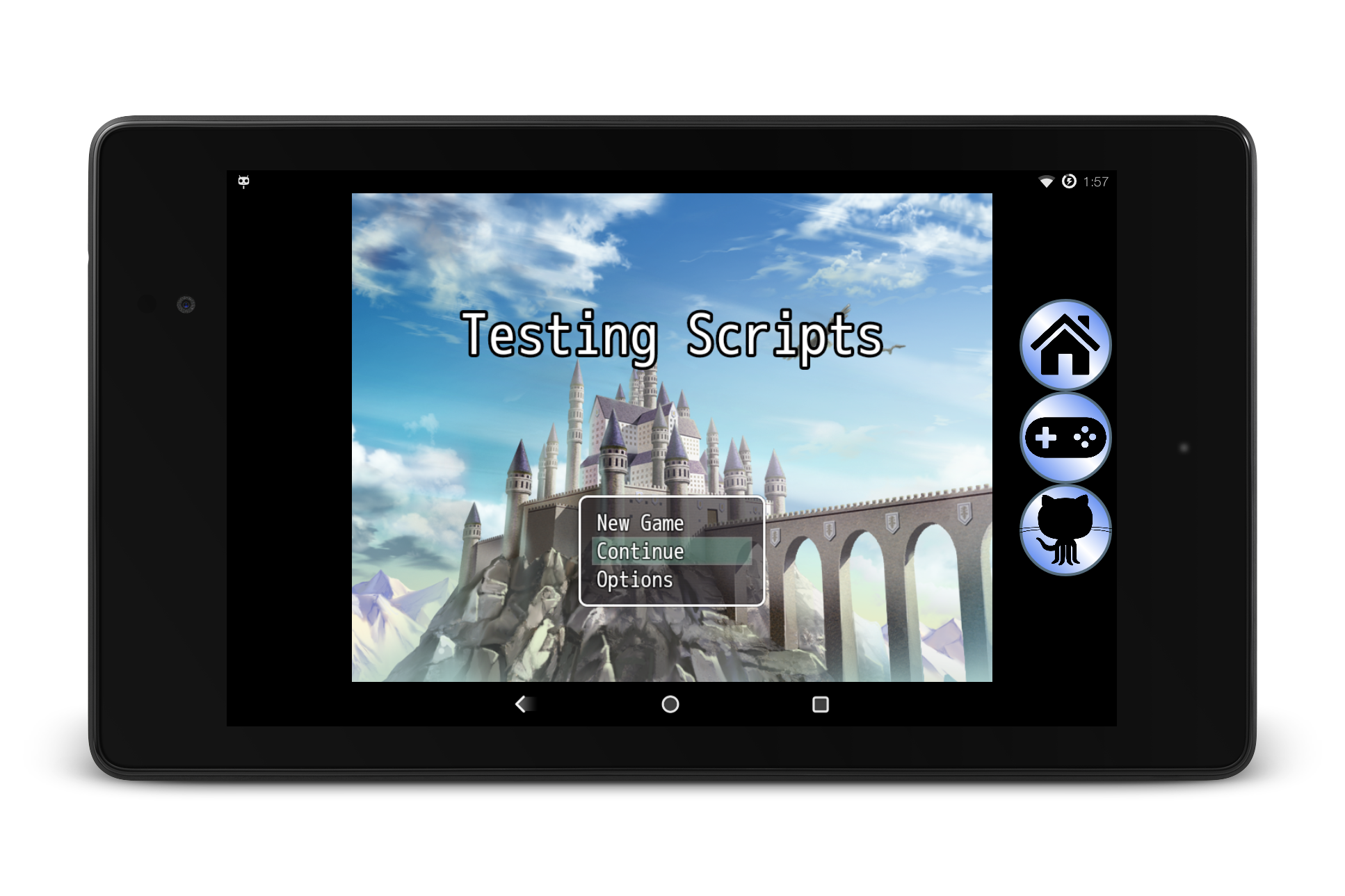 Android application RPG Maker MV Player screenshort