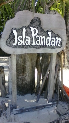 Pandan Island Sign