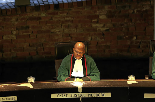 Chief Justice Mogoeng Mogoeng.