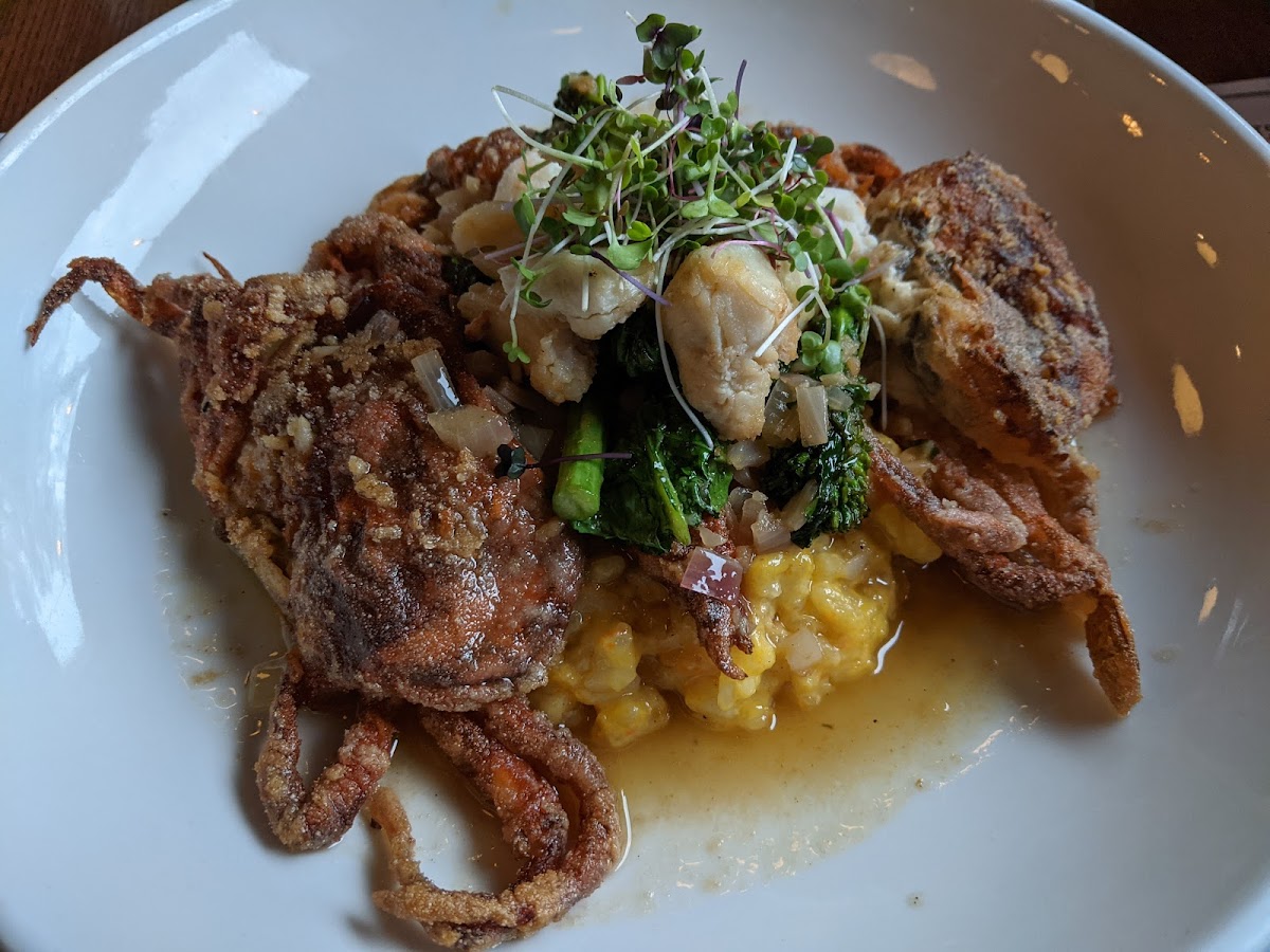 soft shell crab special