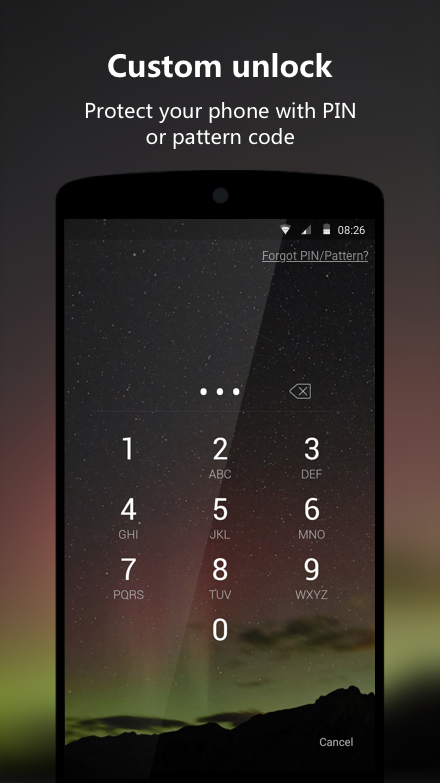 Android application Next Lock Screen screenshort
