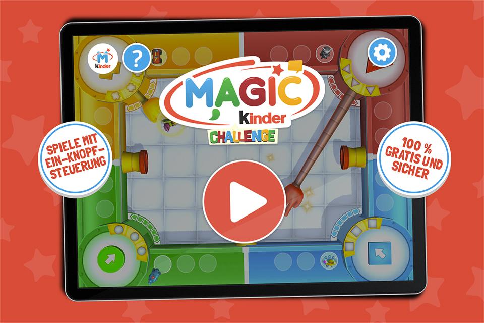 Android application MAGIC KINDER Challenge screenshort