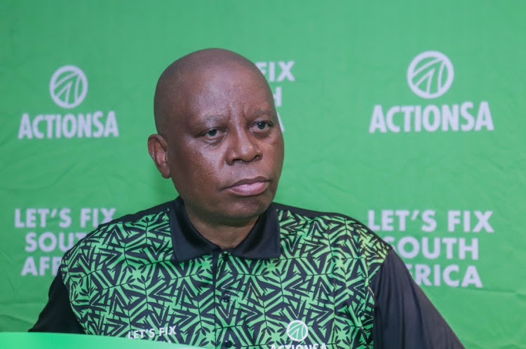 ActionSA leader Herman Mashaba.