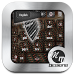 Carbon Fiber Go Keyboard Theme Apk