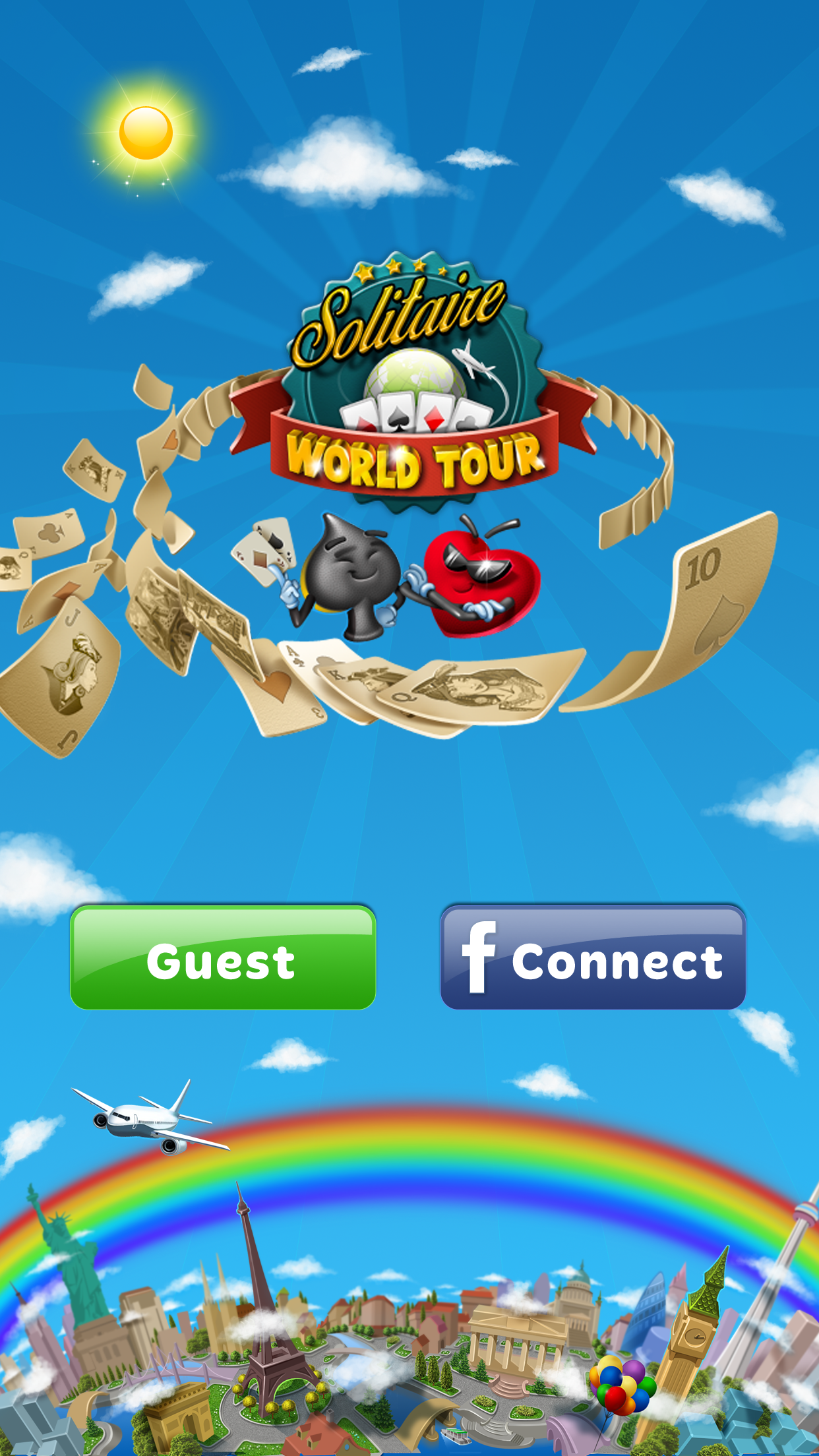 Android application Solitaire World Tour screenshort