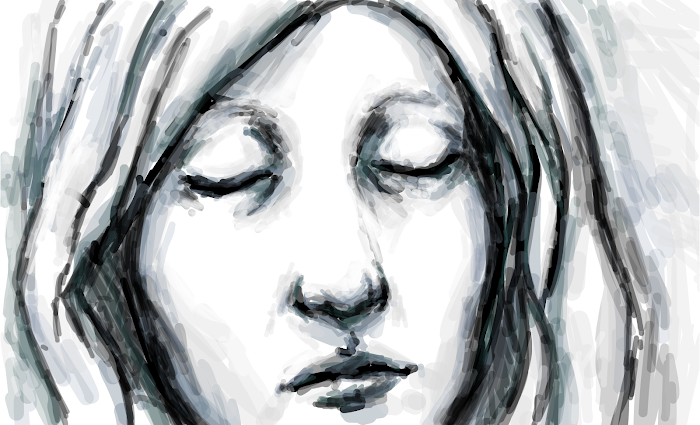 plaster face