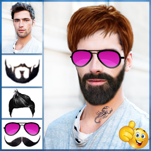 Download Men Hair Mustache Style Beard Photo Collage Editor For PC Windows and Mac