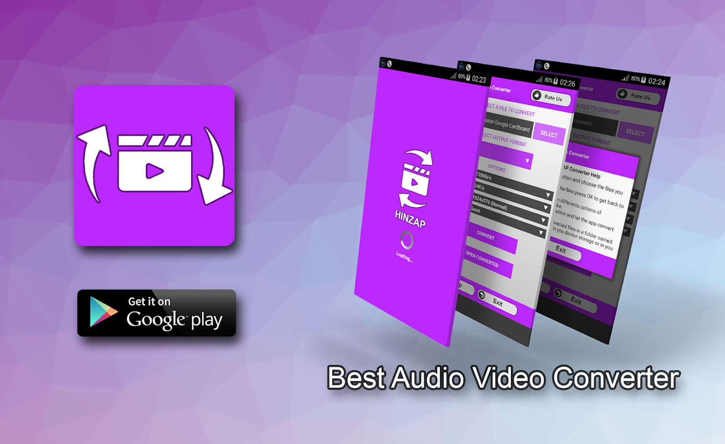 Конвертер Видео Аудио — приложение на Android