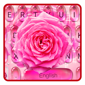 Download Diamond Pink Rose Keyboard For PC Windows and Mac