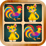 Animals memory matching game Apk