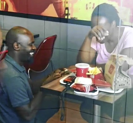Hector Mkansi, 37, and Nonhlanhla Soldaat, 28, who got engaged in a KFC outlet, are to be married on New Year's Eve.