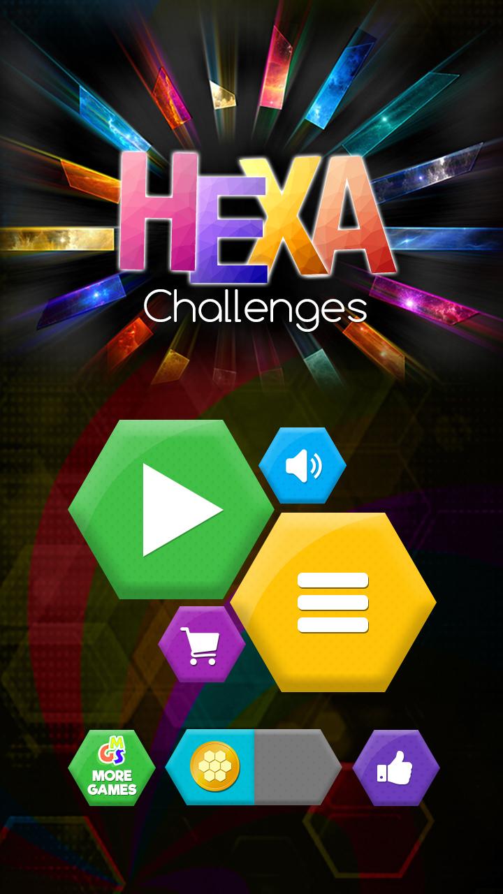 Android application Hexa Challenges screenshort