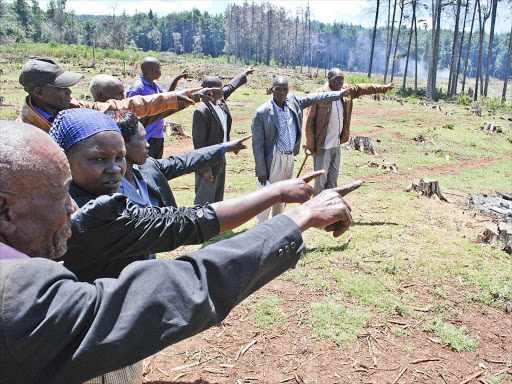 Members of the Ogiek community and leaders, led by Francis Maritim, have protested against a Cabinet proposal to hive off 42 acres of the Maasai Mau Forest. More than 700 Ogieks living in Soget and Londiani, say they have been living on 5,000 acres