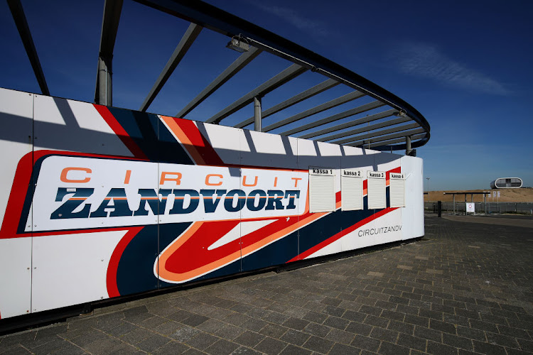 A general view of the Circuit Zandvoort track which would have held the 2020 Dutch F1 Grand Prix. Organisers on Thursday announced that the race has been postponed until 2021.