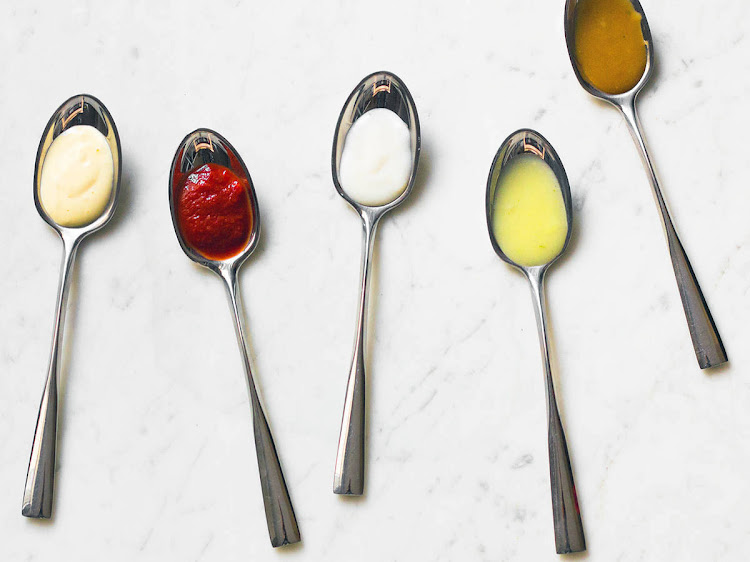 Five mother sauces.
