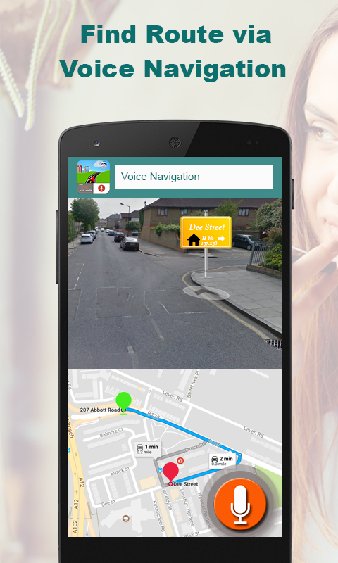 Voice Navigation GPS Route Tracker Live Traffic — приложение на Android