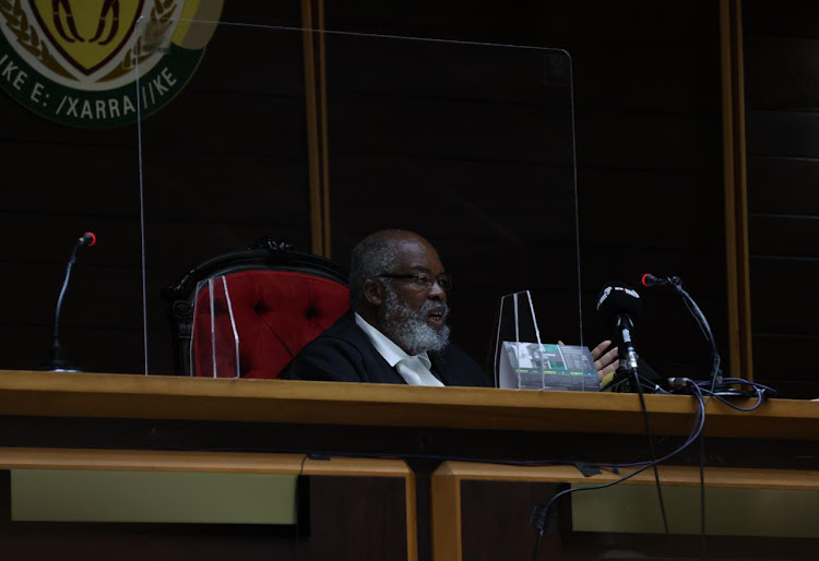 Acting judge president Isaac Madondo in the Pietermaritzburg high court on Tuesday.