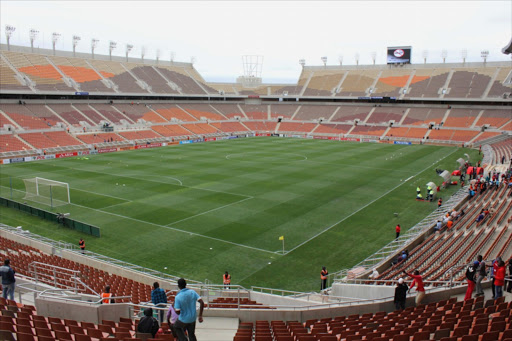 General view of the Peter Mokaba Stadium in Polokwane, South Africa.