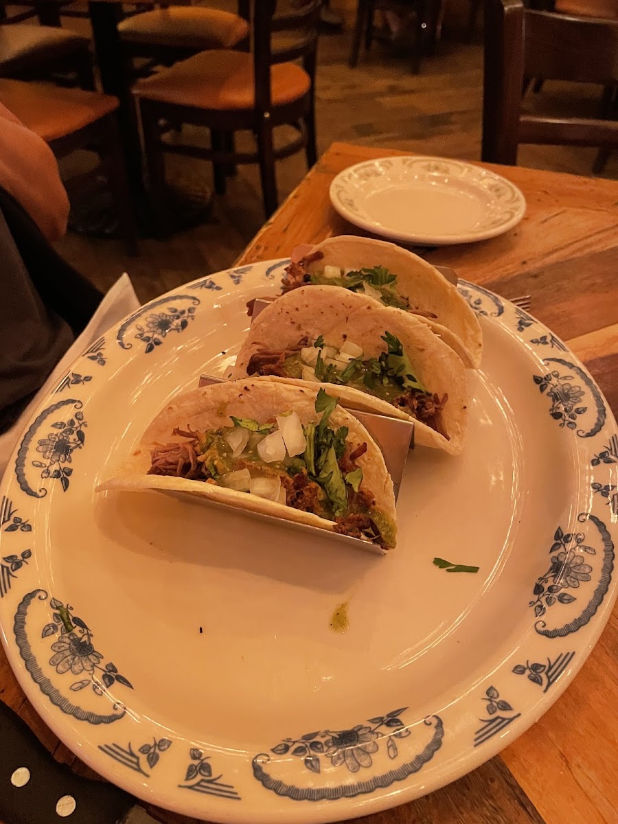 Gluten-Free Tacos at Rocco’s Tacos & Tequila Bar