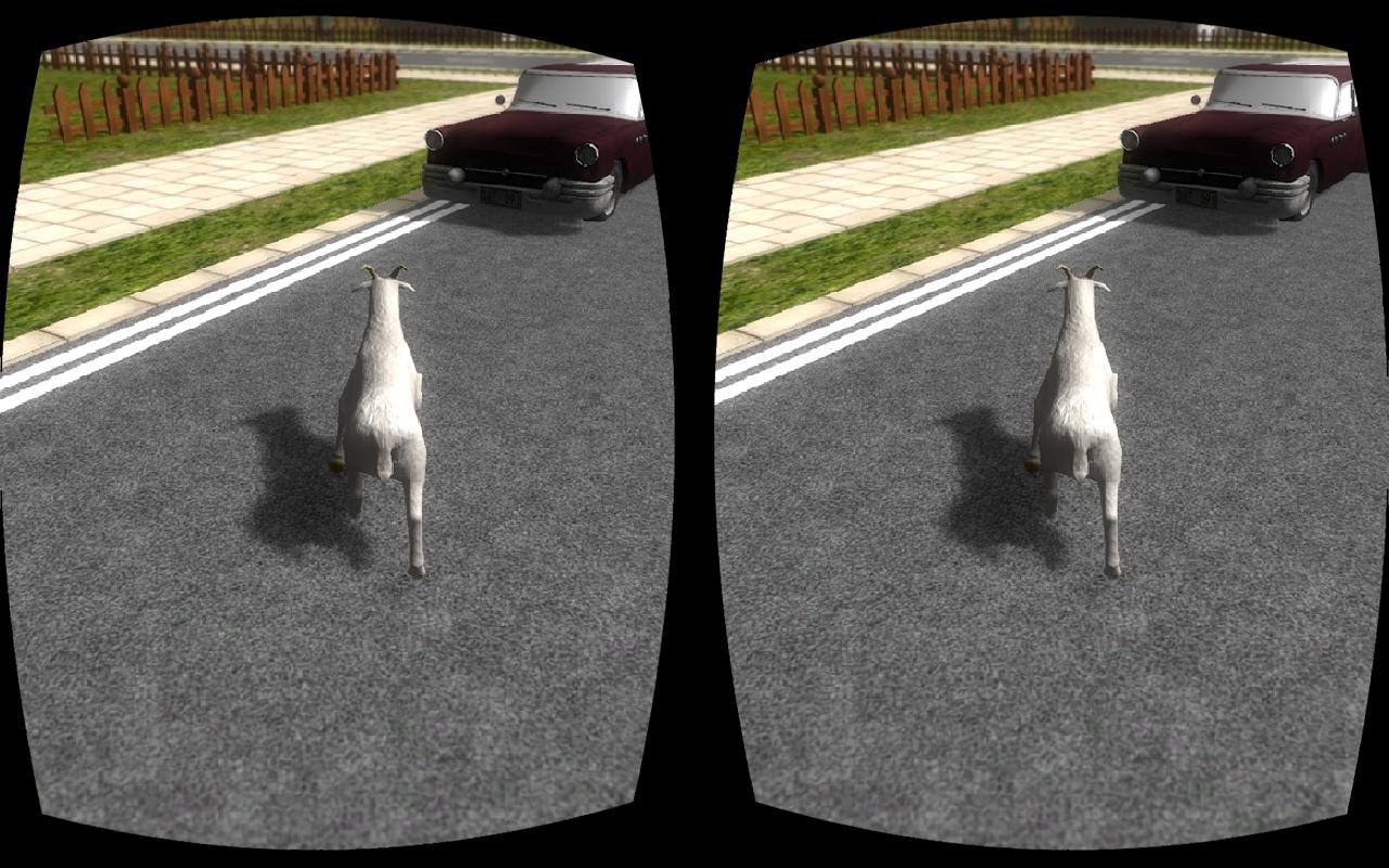 Android application Crazy Goat VR Google Cardboard screenshort