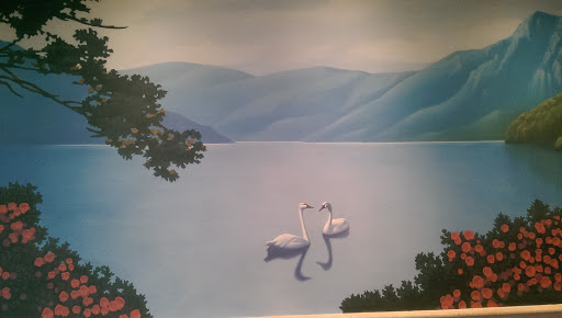 Swan Mural