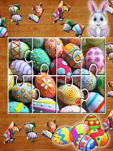 Easter Egg Jigsaw Puzzles 🐇 : Family Puzzles free Screenshot