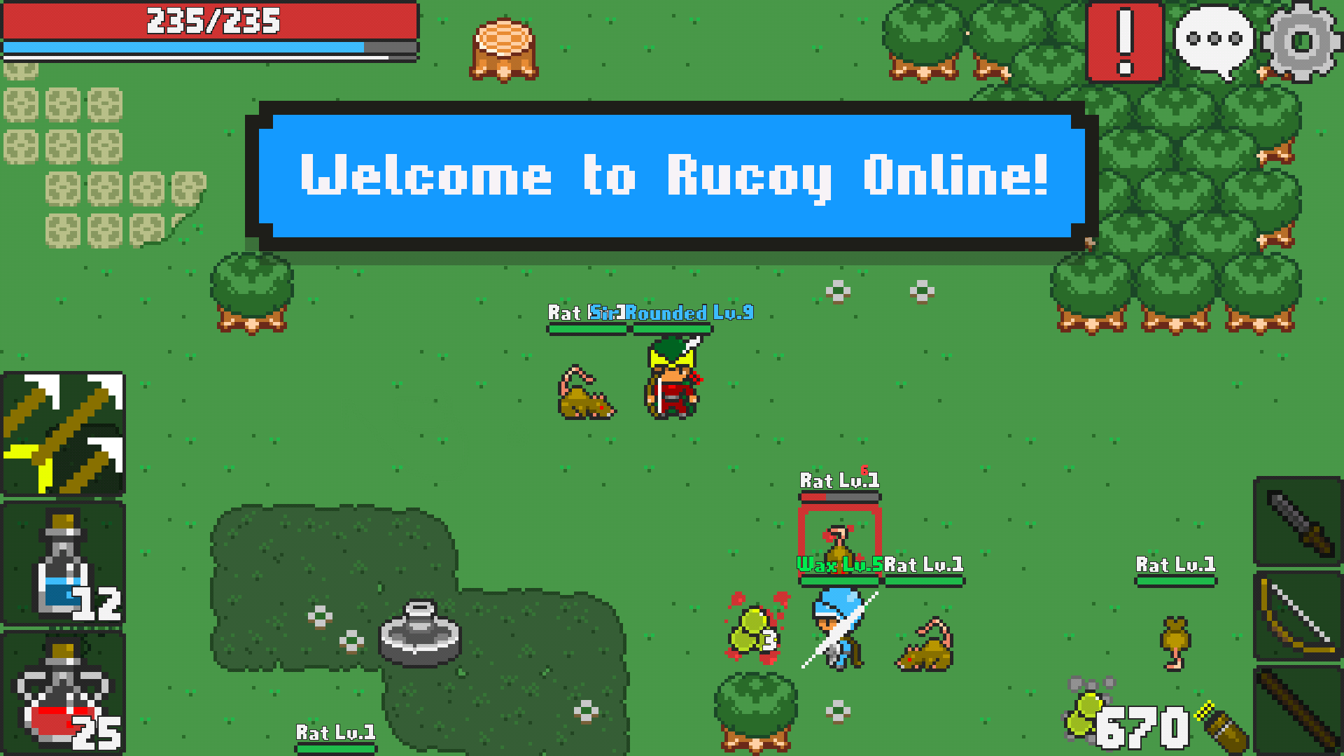 Android application Rucoy Online - MMORPG - MMO - RPG screenshort