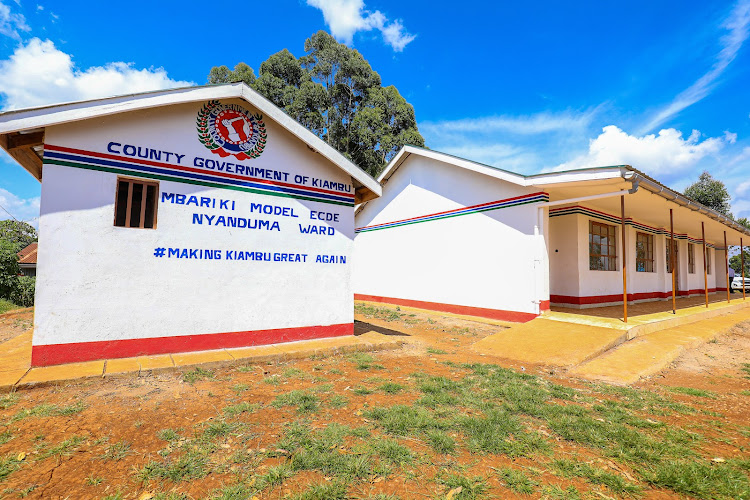 The newly built Mbariki ECDE school in Lari subcounty