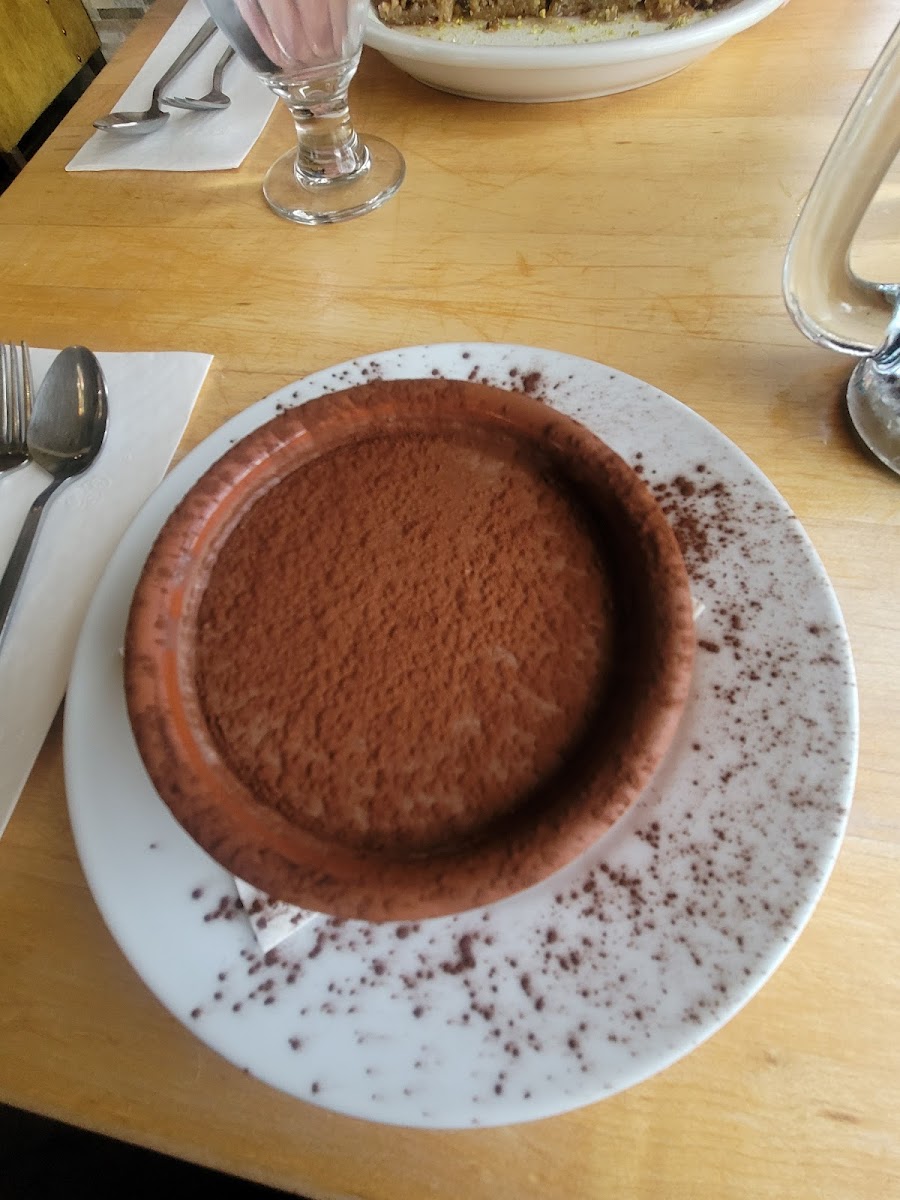 Gluten free chocolate pudding