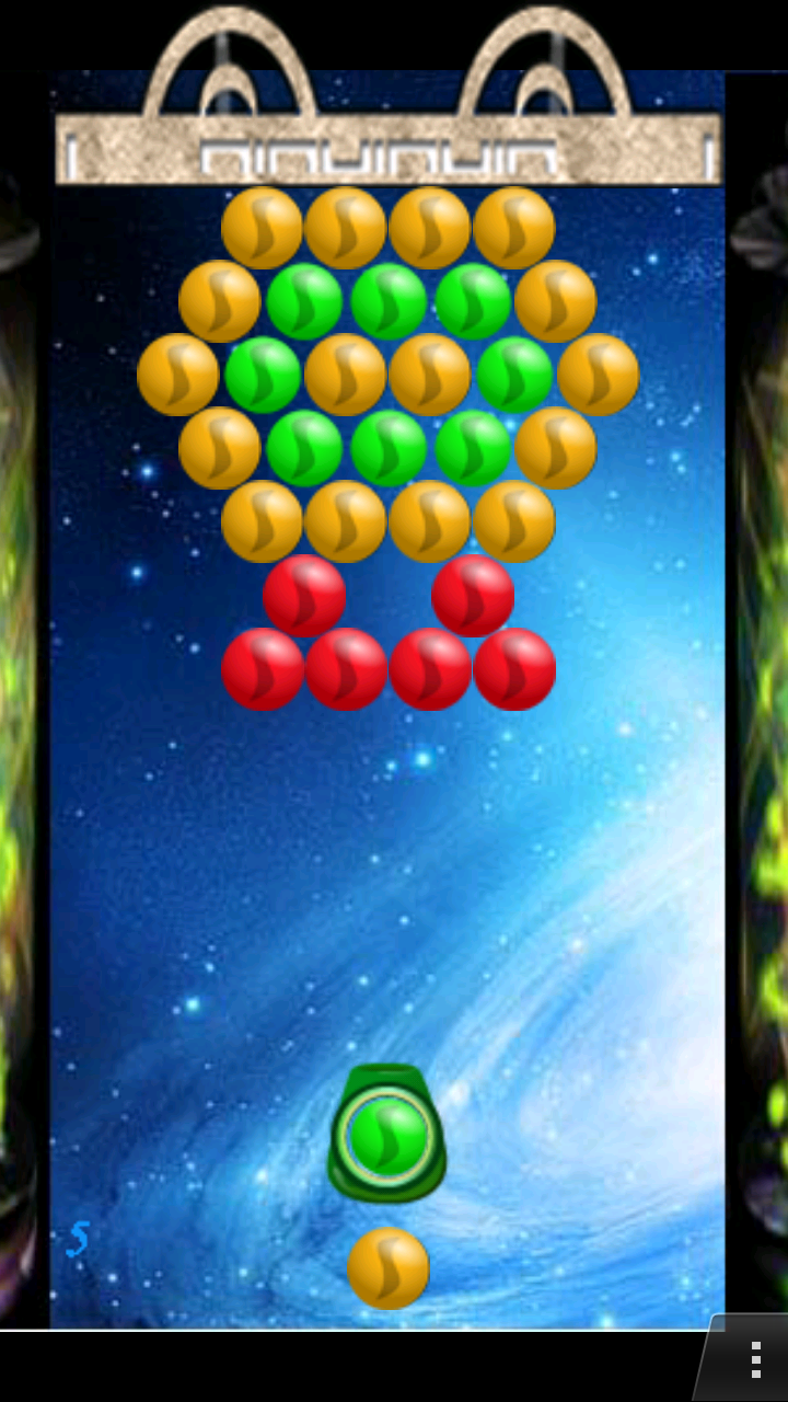 Android application Bubble Shooter screenshort