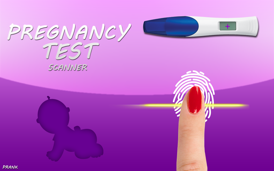 Android application Finger Pregnancy Test Prank screenshort