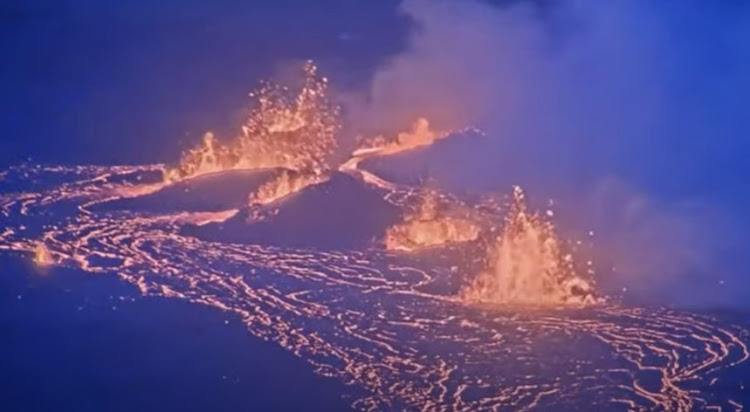 Hawaii's Kilauea volcano erupts for a third time this year.