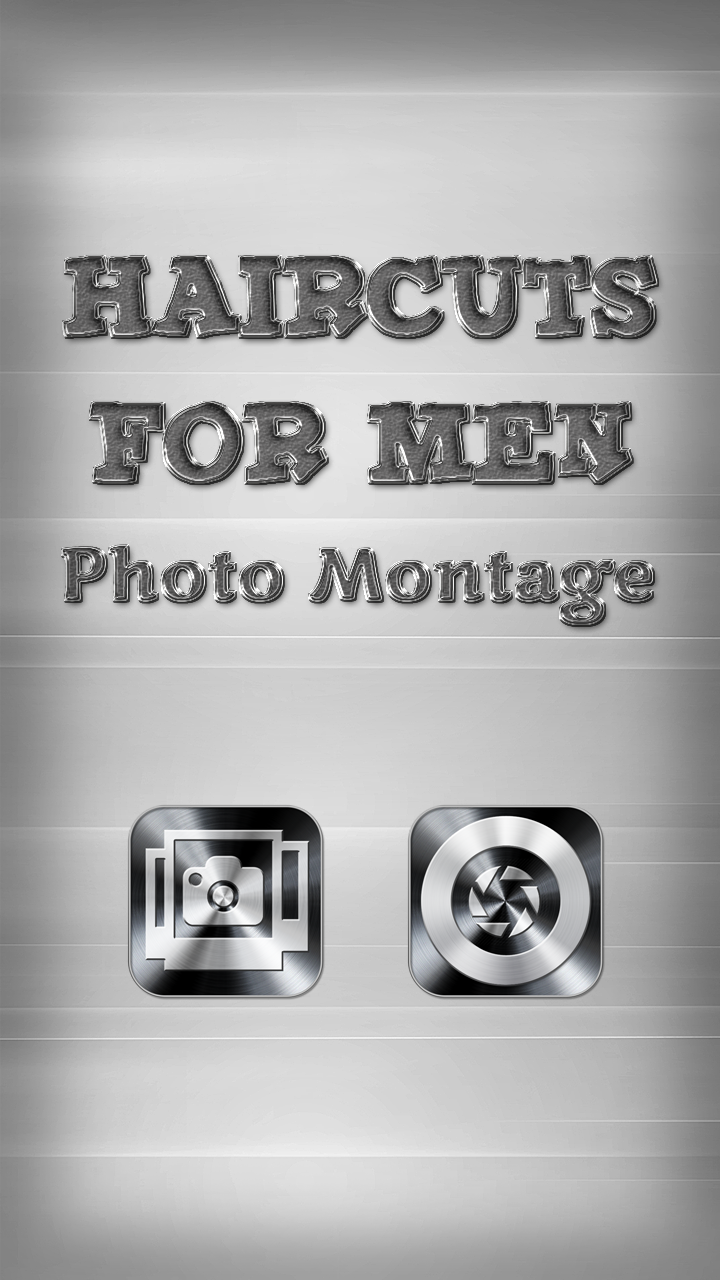 Android application Haircuts For Men Photo Montage screenshort